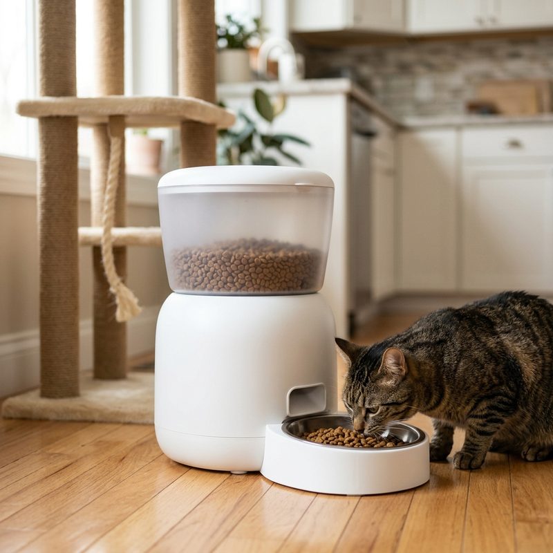 Alimentador automático Velds 4L com Wi-Fi para gatos
